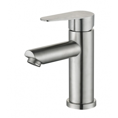 Смеситель для умывальника из нержавеющей стали ZERIX FOX-001-A (ZX5615) Смеситель для умывальника из нержавеющей стали ZERIX FOX-001-A (ZX5615)