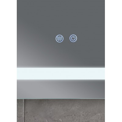 Зеркало Mixxus STYLE MR13-80x60-REVERSE с LED Touch, Anti-fog, димером, регулировкой яркости (MI6666)