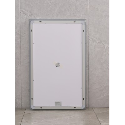 Зеркало Mixxus HARD MR06-60x80 с LED Touch, Anti-fog, димером, регулировкой яркости, часами (MI6929)