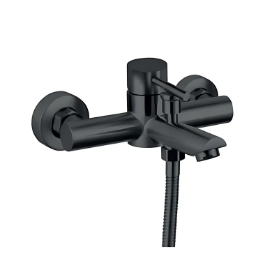 Смеситель для ванны из нерж. стали Zerix DAX-142 Black SUS304 (Цв. черный) (ZX4823)