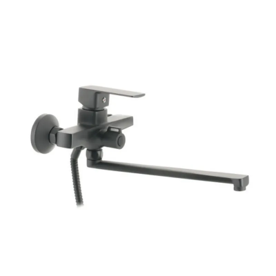 Смеситель для ванной Haiba Kubus 006 Euro Graphite (HB4006) Смеситель для ванной Haiba Kubus 006 Euro Graphite (HB4006)