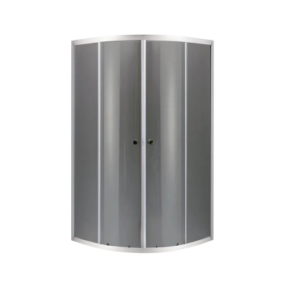 Душевая кабина без поддона Mixxus PLAIN SC01-90x90x185-GR CHROME серое тонированное стекло 4мм (MI6900)