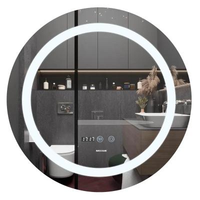 Зеркало Mixxus PLAIN MC02-80-CASE с LED Touch, Anti-fog, димером, регулировкой яркости, MI7158