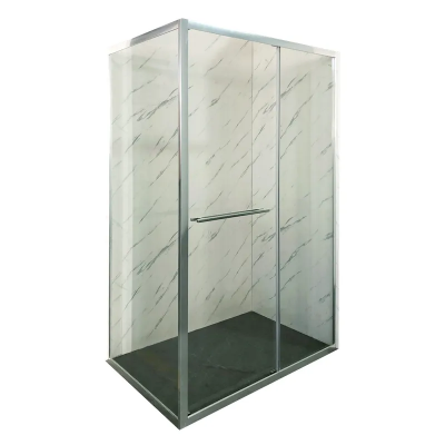 Душевая кабина без поддона Mixxus Premium Quadro SC01-120x80x195-TR Chrome прозрачное стекло 6мм (MI8291)