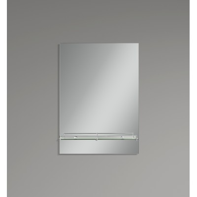 Зеркало настенное Zerix SANSA MRZ05-700x850x105 прямоугольное с полкой (ZX5629)