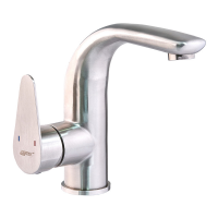 Смеситель для умывальника Zerix ASA-001 из нержавеющей стали SUS304 (ZX4802) Смеситель для умывальника Zerix ASA-001 из нержавеющей стали SUS304 (ZX4802)