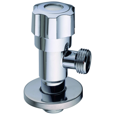 Кран для подключения сантехприборов Champion VAL-06 1/2x1/2 Chrome (нержавеющая сталь) (CH6196)