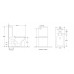 Унитаз-компакт Mixxus Premium QUADRO-0401-T1 610х365х825mm, система смыва TORNADO (MP6588)