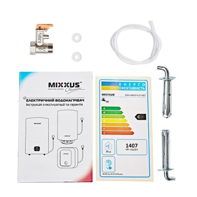 Водонагреватель накопительный MIXXUS EWH-09050 FLAT WET 50 л, мокрый тен 2 kW (WH0594)