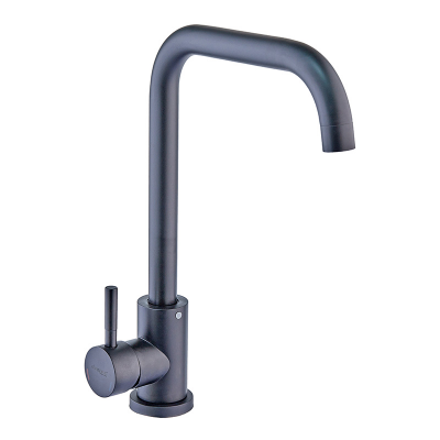 Смеситель для кухни из нержавеющей стали SUS304 (Цв.черный) Champion SUS-011-G Black (CH0345)