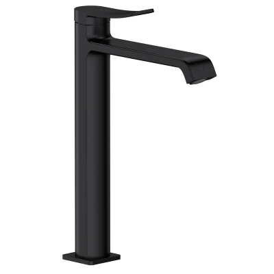 Смеситель для умывальника Mixxus Premium DALI 001 NUT HIGH Black (MI6751)