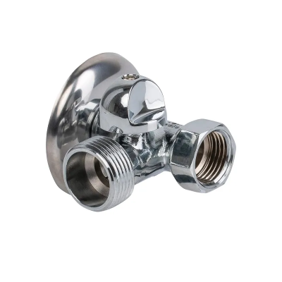 Кран проходной Т-образный Europroduct EP.3002 - 1/2Mx3/4Mx1/2F для посудомоечной/стиральной машин (EP6119)