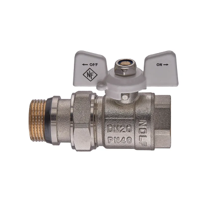 Кран шаровой с американкой Nolf NFC.963-08-3/4" FM ГШБ WHITE "антипротечка" (NF3161) Кран шаровой с американкой Nolf NFC.963-08-3/4" FM ГШБ WHITE "антипротечка" (NF3161)