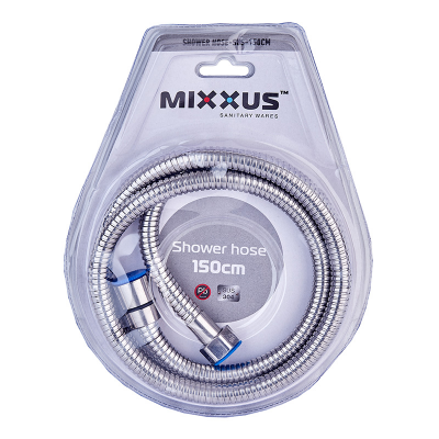 Шланг для душа Mixxus Shower hose-SUS-150cm из нержавеющей стали SUS304 (MI6053)