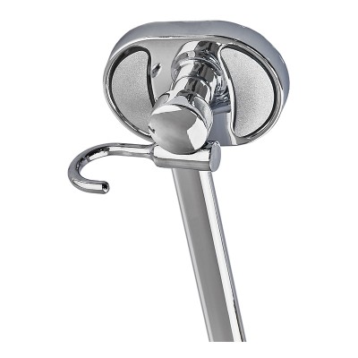 Вешалка для полотенец в ванную с 2-мя подвижными крючками Zerix AFB-0115-2 (ZX5050) Вешалка для полотенец в ванную с 2-мя подвижными крючками Zerix AFB-0115-2 (ZX5050)