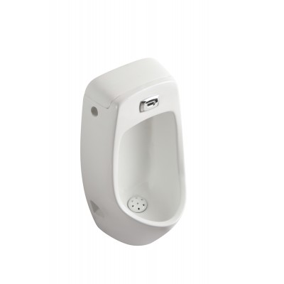 Писсуар подвесной Mixxus Premium BEVEL-1001 390x395x795mm с ИК-датчиком автоматического смыва (MP6661)