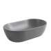 Раковина накладная Mixxus Premium ELLIPSE-0109 GRAY 500x300x140mm (MP6653)