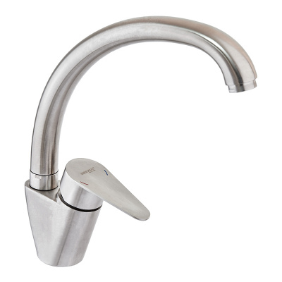 Смеситель для кухни Mixxus NEO-011 (нержавеющая сталь) (MI6234)