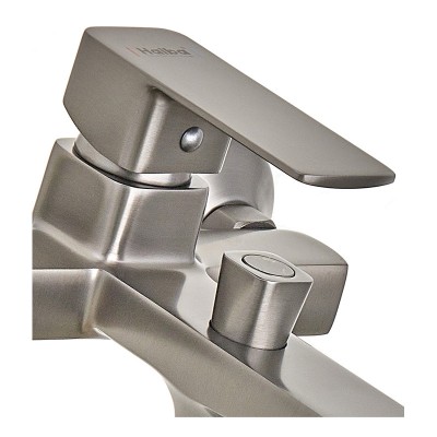 Смеситель для ванны Haiba Kubus 009 Euro Graphite (HB4007)