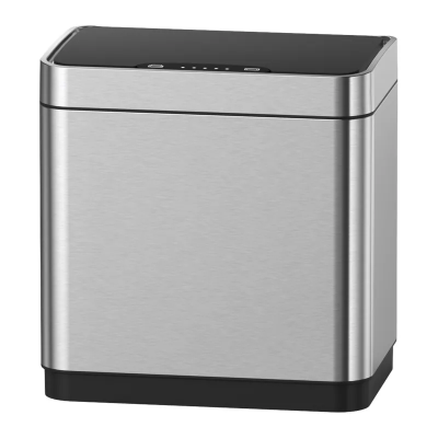 Мусорное ведро сенсорное прямоугольное Koer TC-020312-02 12 л цвет нержавейка (KR5586)