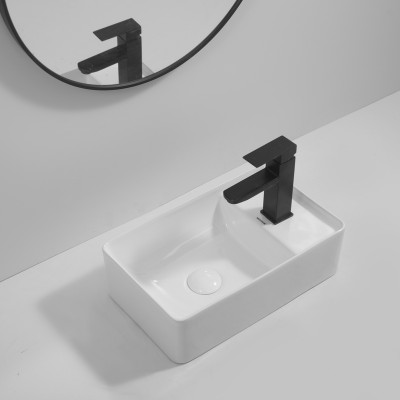 Раковина подвесная Mixxus Premium QUADRO-1201-L 430х265х135mm (MP6505) Раковина подвесная Mixxus Premium QUADRO-1201-L 430х265х135mm (MP6505)