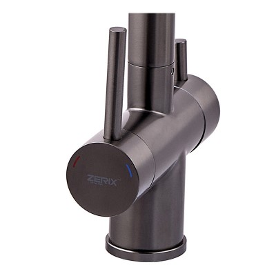 Смеситель для кухни с выходом под фильтрованую воду Zerix KIT-021 Graphite REFL.Black (ZX5559) Смеситель для кухни с выходом под фильтрованую воду Zerix KIT-021 Graphite REFL.Black (ZX5559)