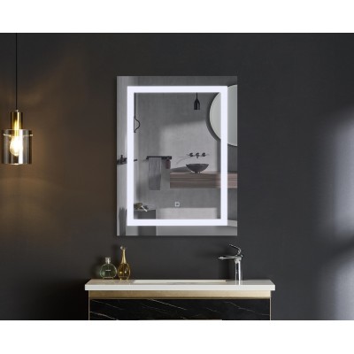 Зеркало Mixxus TALL MR08-80x60-REVERSE с LED Touch, Anti-fog, димером, регулировкой яркости (MI6659)