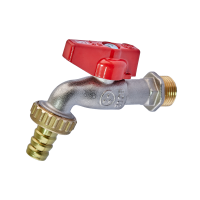 Кран садовый Roho R363-050 -1/2", ручка "бабочка" красная (RO0240) Кран садовый Roho R363-050 -1/2", ручка "бабочка" красная (RO0240)