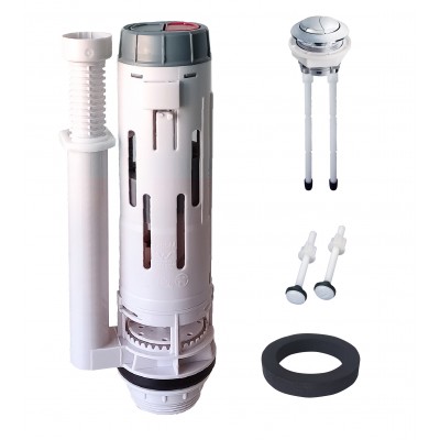 Комплект арматуры Koer KT-0303-1/2" спускная и наполнительная с боковым подключением, 1/2" (KR5340) Комплект арматуры Koer KT-0303-1/2" спускная и наполнительная с боковым подключением, 1/2" (KR5340)