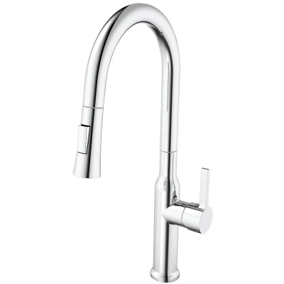 Смеситель для кухни с выдвижным изливом Mixxus Premium PULL 014 (MI6958)