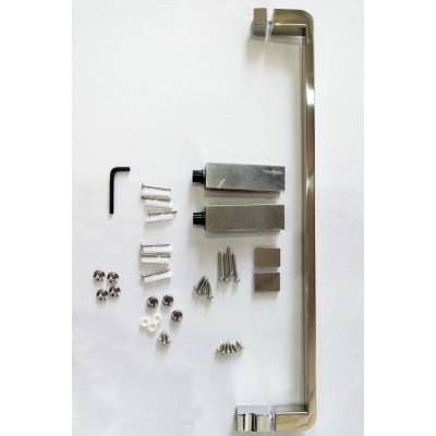 Душевая кабина без поддона Mixxus Premium BEVEL SC01-90x90x195-TR Chrome прозрачное стекло 6мм (MI6863)