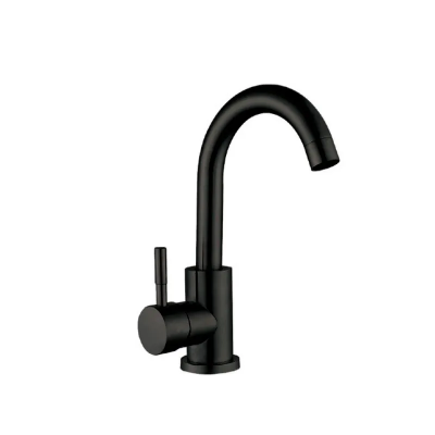 Смеситель для умывальника Champion SUS-011-B Black из нержавеющей стали SUS304 (Цв.черный) (CH0346) Смеситель для умывальника Champion SUS-011-B Black из нержавеющей стали SUS304 (Цв.черный) (CH0346)