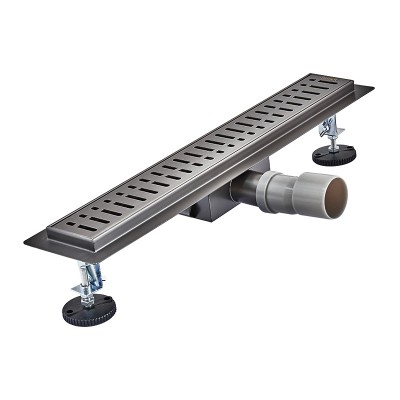 Душевой трап из нержавеющей стали SUS304 Koer FD35-70x500-Graphite (Цвет графит) (AC0657) Душевой трап из нержавеющей стали SUS304 Koer FD35-70x500-Graphite (Цвет графит) (AC0657)