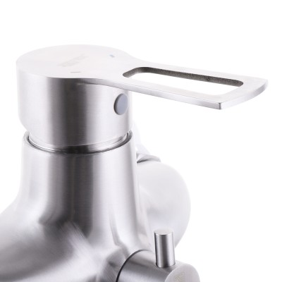 Смеситель для ванны из нержавеющей стали SUS304 ZERIX HSB-006 (EURO) (ZX3160)