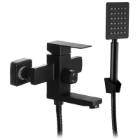 Смеситель для ванны MIXXUS KUB-009 черный (из нержавеющей стали) (MI2812) Смеситель для ванны MIXXUS KUB-009 черный (из нержавеющей стали) (MI2812)