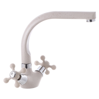 Кухонный смеситель бежевый MIXXUS Color 273 (MI2761) Кухонный смеситель бежевый MIXXUS Color 273 (MI2761)