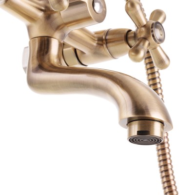 Смеситель для ванны HAIBA DOMINOX 142 EURO Бронзовый (HB3938) Смеситель для ванны HAIBA DOMINOX 142 EURO Бронзовый (HB3938)