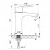 Смеситель для умывальника ZERIX LR71001 (LL1030) Смеситель для умывальника ZERIX LR71001 (LL1030)