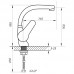 Смеситель для умывальника ZERIX SOP1 146 (ZX2651)