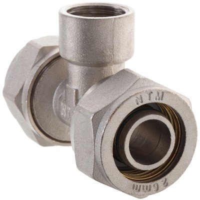 Тройник 26x1/2Fx26 MASTER (MA0016) Тройник 26x1/2Fx26 MASTER (MA0016)