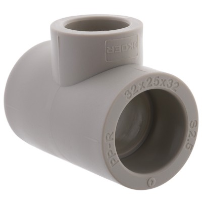 Тройник редукционный 32x25x32 PPR KOER K0043.PRO (KP0052) Тройник редукционный 32x25x32 PPR KOER K0043.PRO (KP0052)