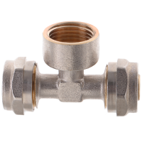 Тройник 16x1/2Fx16 MASTER (MA0006) Тройник 16x1/2Fx16 MASTER (MA0006)