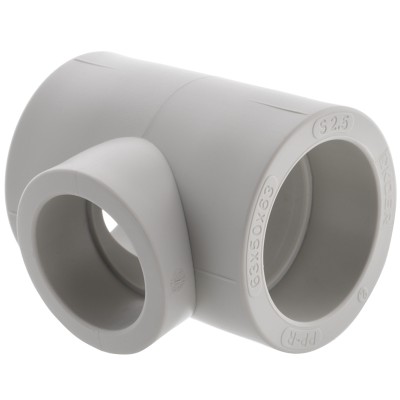 Тройник редукционный 63x50x63 PPR KOER K0055.PRO (KP0064) Тройник редукционный 63x50x63 PPR KOER K0055.PRO (KP0064)
