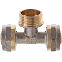 Тройник 20x3/4Mx20 MASTER (MA0015) Тройник 20x3/4Mx20 MASTER (MA0015)