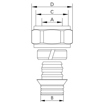 Евроконус KOER KR.1152 - 3/4”x16  (KR3182)