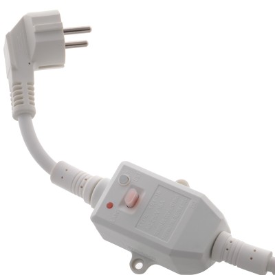 Проточный водонагреватель ZERIX ELW08-EPW (с индикатором температуры и УЗО) (ZX2751)