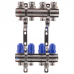 Коллекторный блок с термостатическими клапанами KOER KR.1100-04 1”x4 WAYS (KR2630)