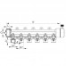 Коллектор 6-way с шаровыми кранами (40x20) PPR KOER K0173.PRO (KP0223)