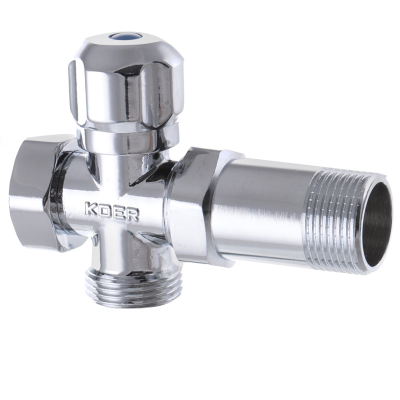 Кран трехходовой 3/4x3/4x3/4 KOER KR.521 (KR0148)