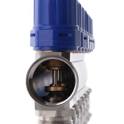 Коллекторный блок с расходомерами KOER KR.1110-04 1”x4 WAYS (KR2641)